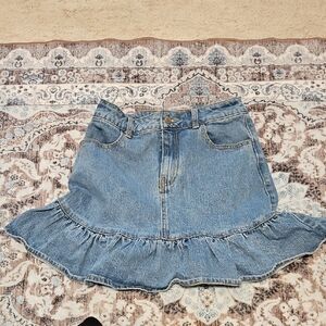 J. Galt Light Blue Denim Skirt